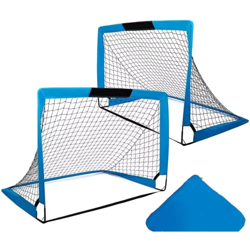 1 red de fútbol 4x3 pies plegable fácil puerta de fútbol portería rápida entrenamiento red de fútbol explosión 2025