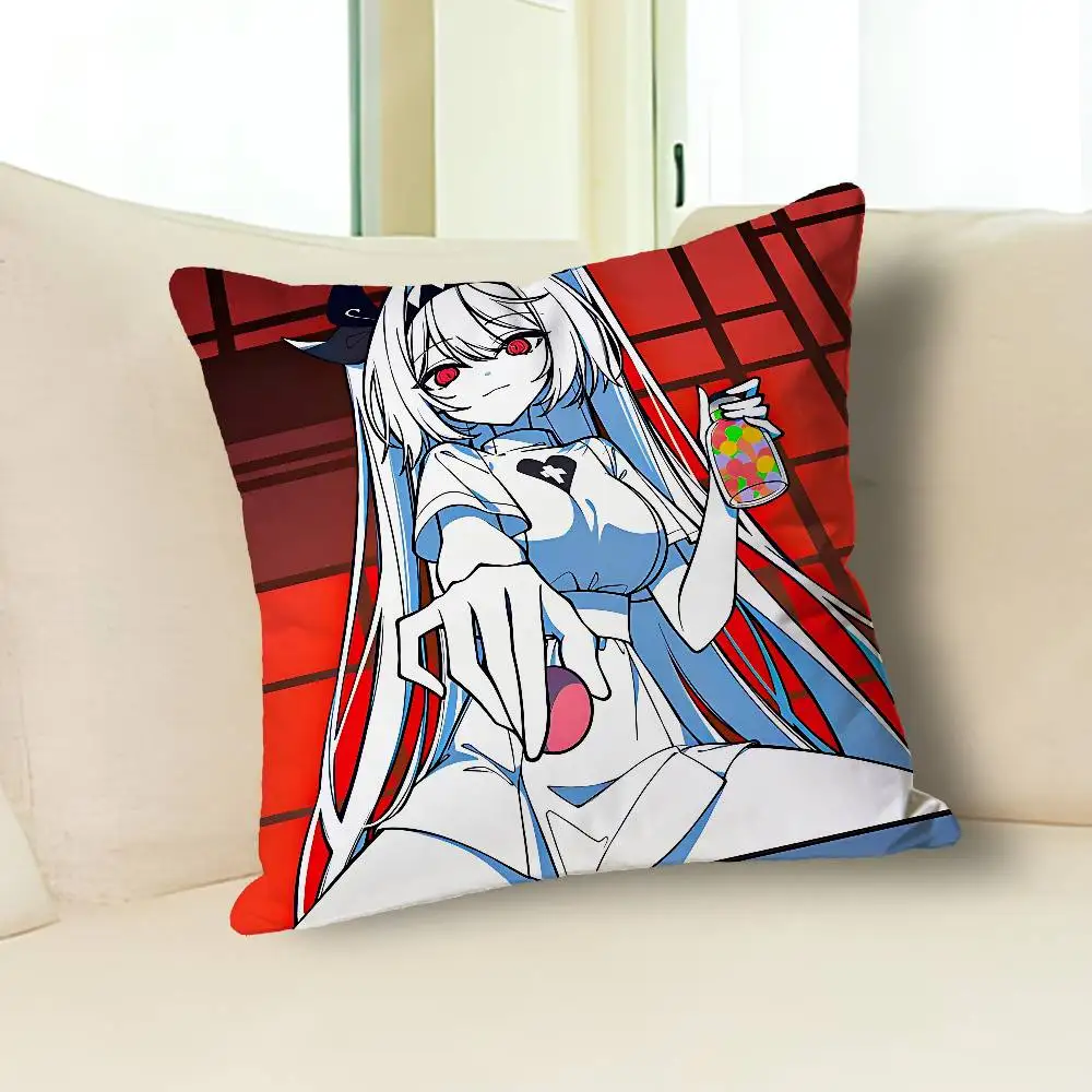 L-Lilith NOexistenceN of You AND Me Pillow Cases for Bedroom Living Room Sofa Home Decor Polyester Cushion Cover with Zipper