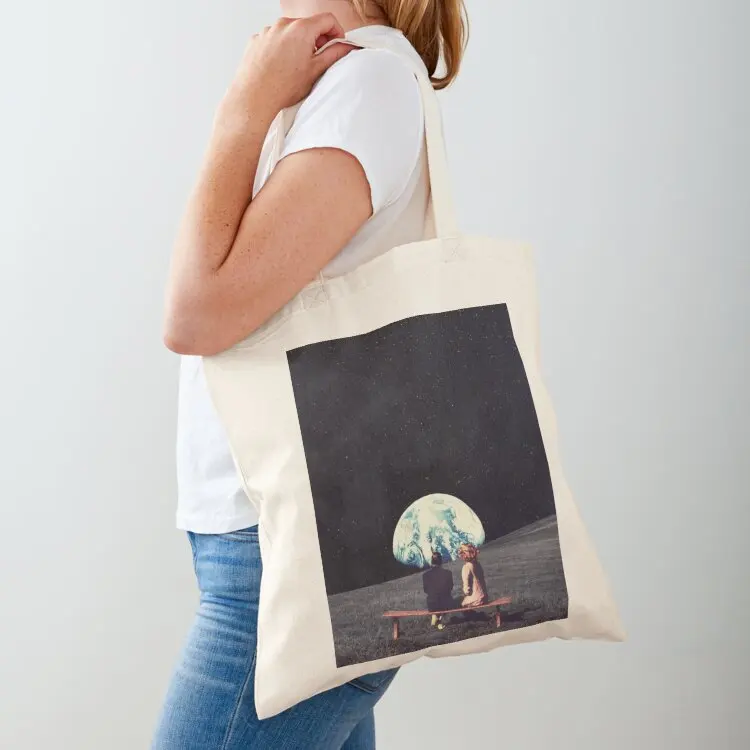 

We Used To Live There Tote Bag canvas shopping bag custom bags Cloth bag woman shopping