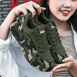 Camouflage Shoes for Men Outdoor Climbing Working Shoe Mesh Breathable Casual Shoes Non Slip Sneaker Hiking Shoes for Women 2025