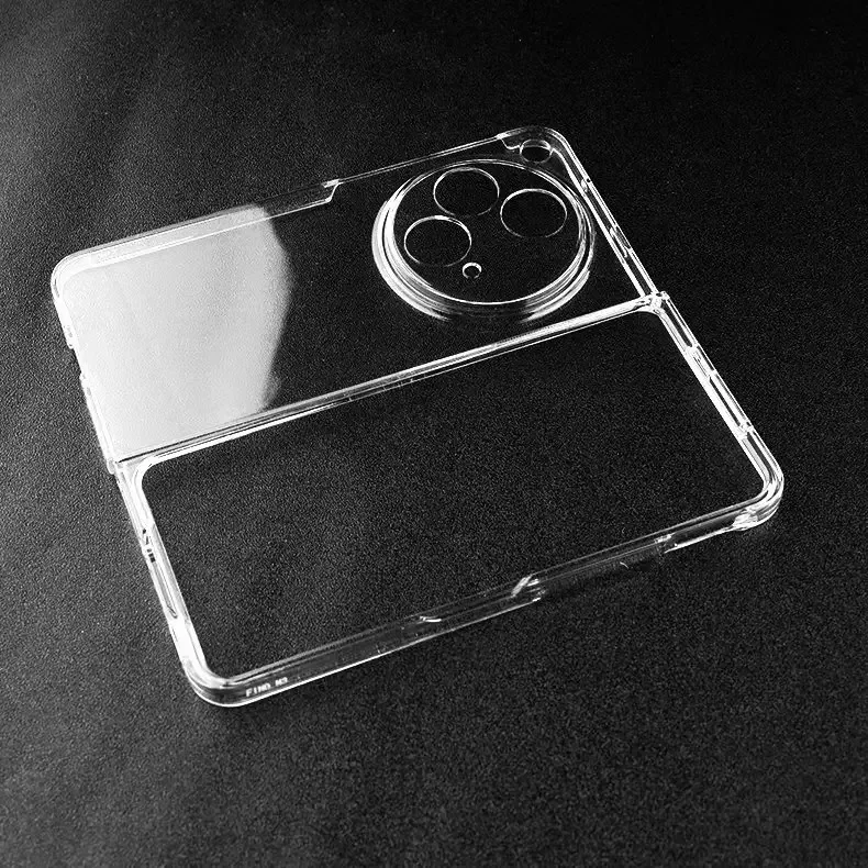 HD Transparent Funda for OPPO Find N3 Oneplus Open Case Ultra Thin Clear Shockproof Cover Capa for Oneplus Open Protection Case image 2