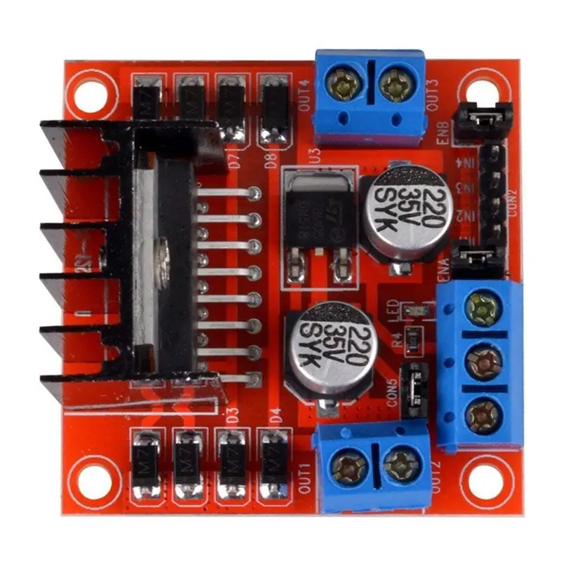 BAAE L298N Motor Drive And 5Pcs 5539 Photoresistor Solar Tracker For Efficient Solar Tracking