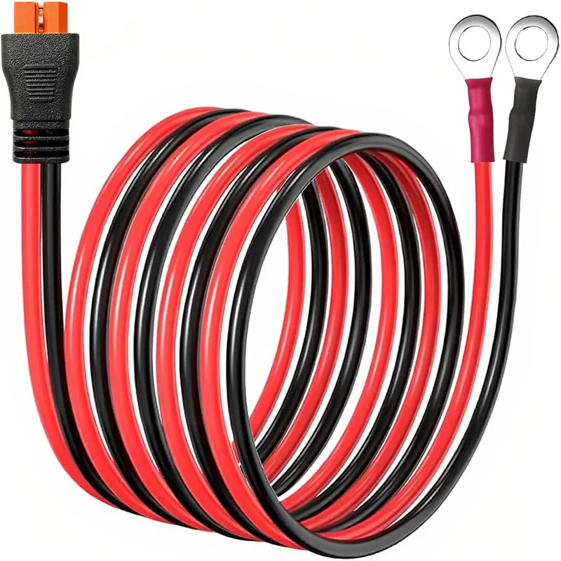 12AWG Injection Molded XT60i Connector to M8 Charging Adapter Cable, Solar Panel Cord for Portable Power Station