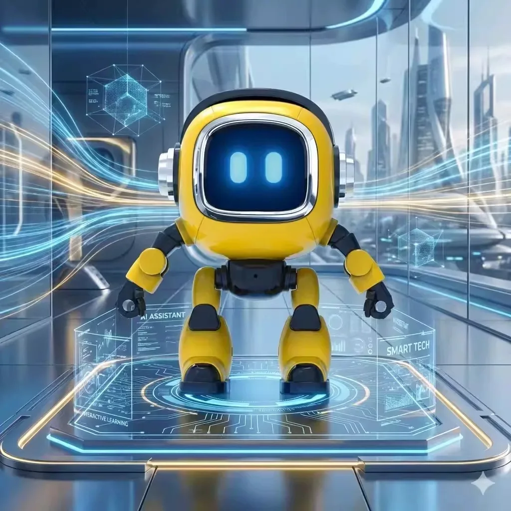 Brinquedo Educacional de Mesa para Crianças, Robô AI Exquisito DeepSeek, Modelo Grande, Diálogo Inteligente com Voz Infantil