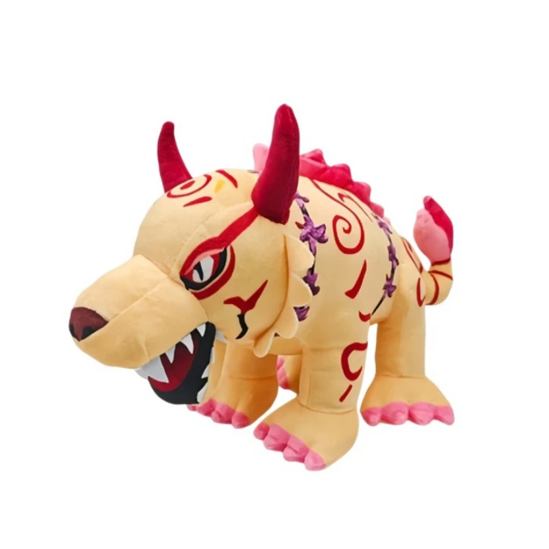 Hot Game Steal An Egg Silver Mosasaurus Plush Cute Anime Peripherals Soft Stuffed Rainbow Unicorn Plushie Doll Toy Gift For Fans