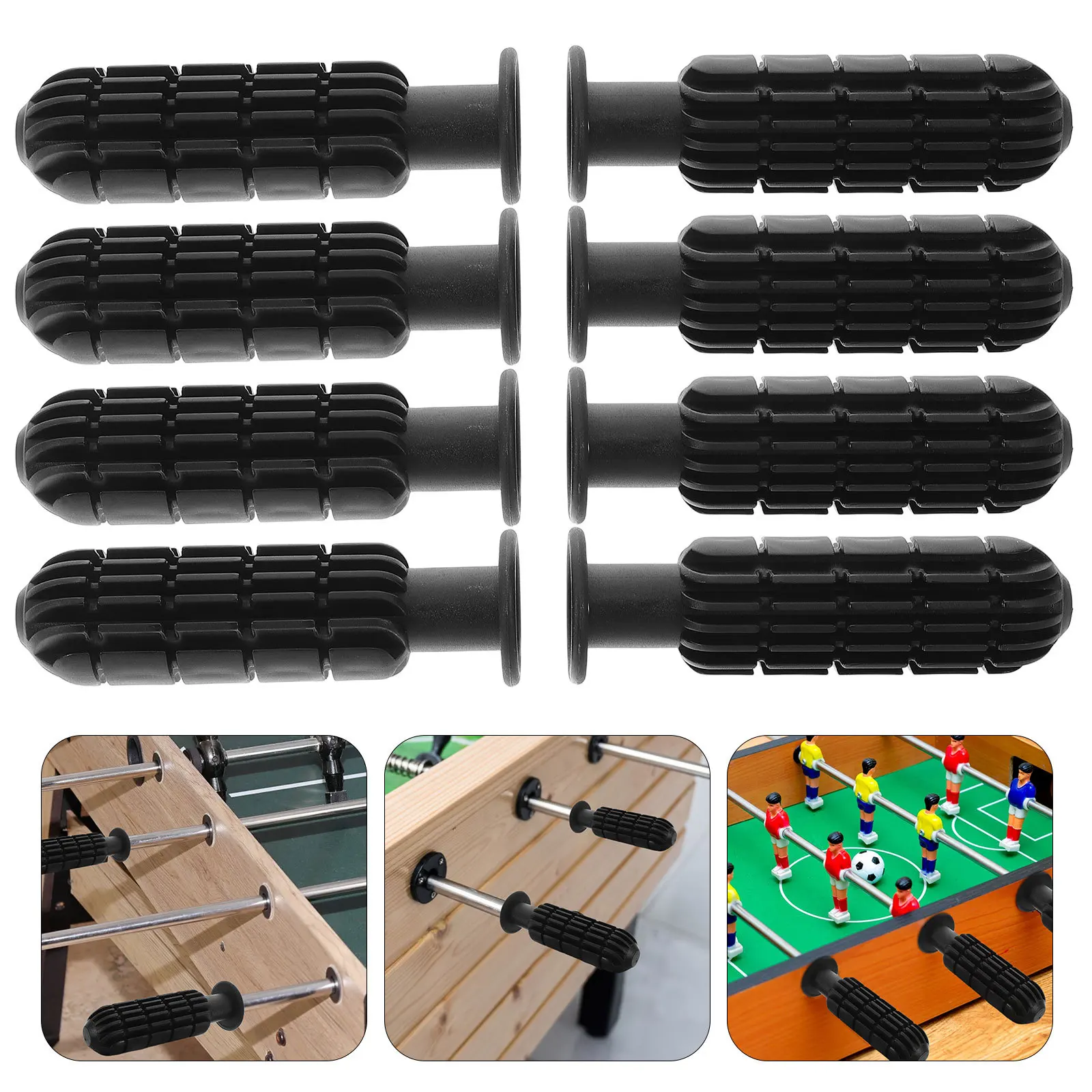 

1 set 1 Set Foosball Plastic Handles Sturdy Replacement Parts For Table Soccer Football Machine Durable Accessories Foosball