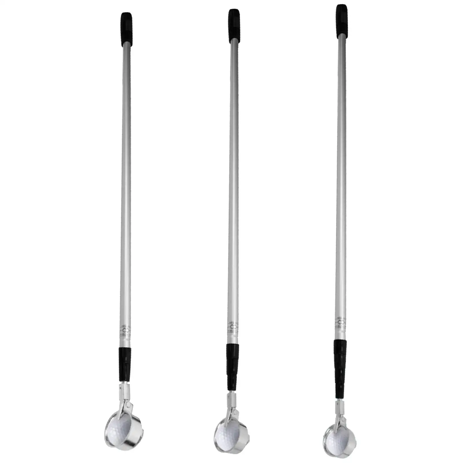 

Golf Ball Retriever Pole with Automatic Locking Scoops Extendable Telescopic Pick up Tool Golf Gift Golf Accessories for Water