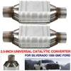 2Pcs Für Chevy Silverado 1500 GMC Ford 2,5 zoll Universal Katalysator 83166 High Flow Auto Zubehör 6