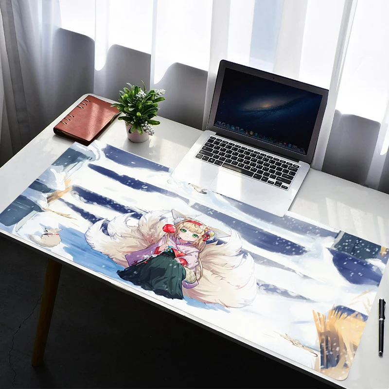 

Mouse Pad Arknights Suzuran Gaming Mousepad Rubber Desk Mat Non-slip PC Laptop Gamer Desk Accessories Keyboard Pad Carpet