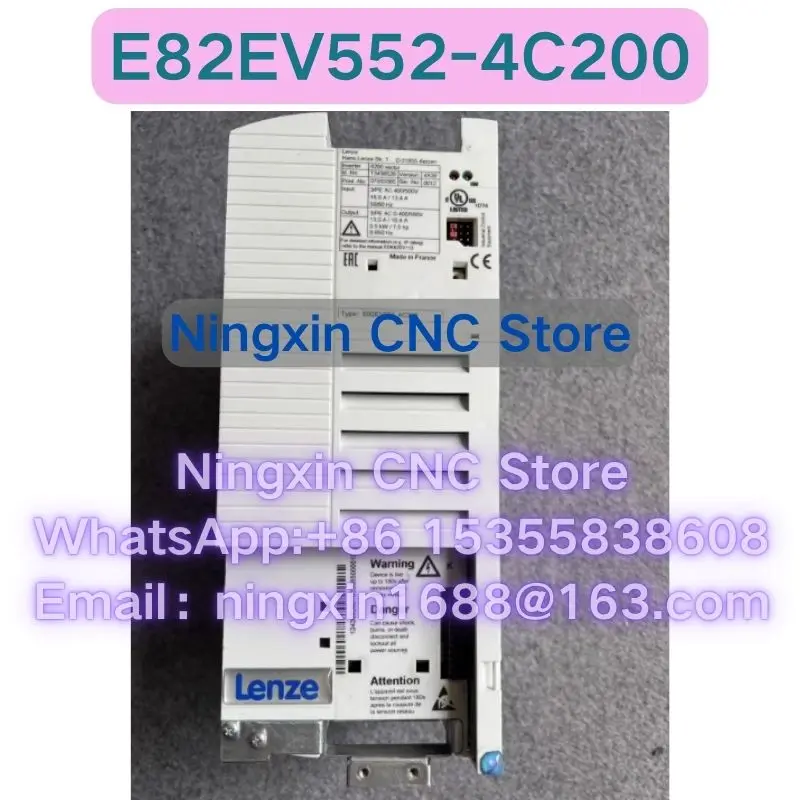 Second-hand E82EV552-4C200 E82EV552K4C200 Inverter Functional test OK Fast delivery