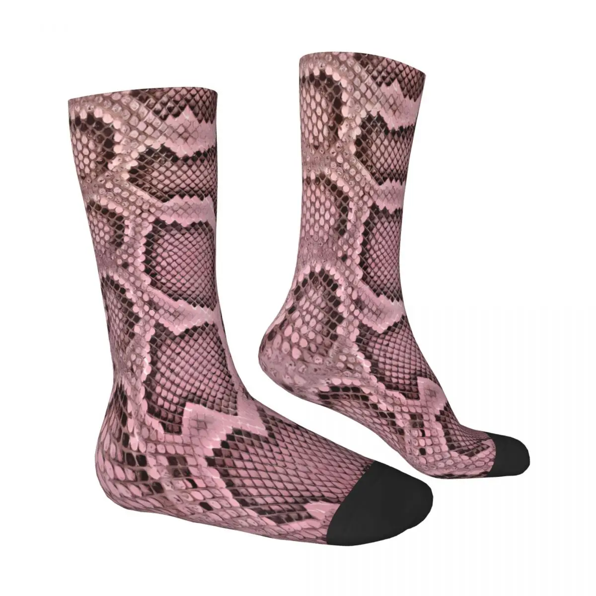 Snakeskin Sock Printed Man Polyester