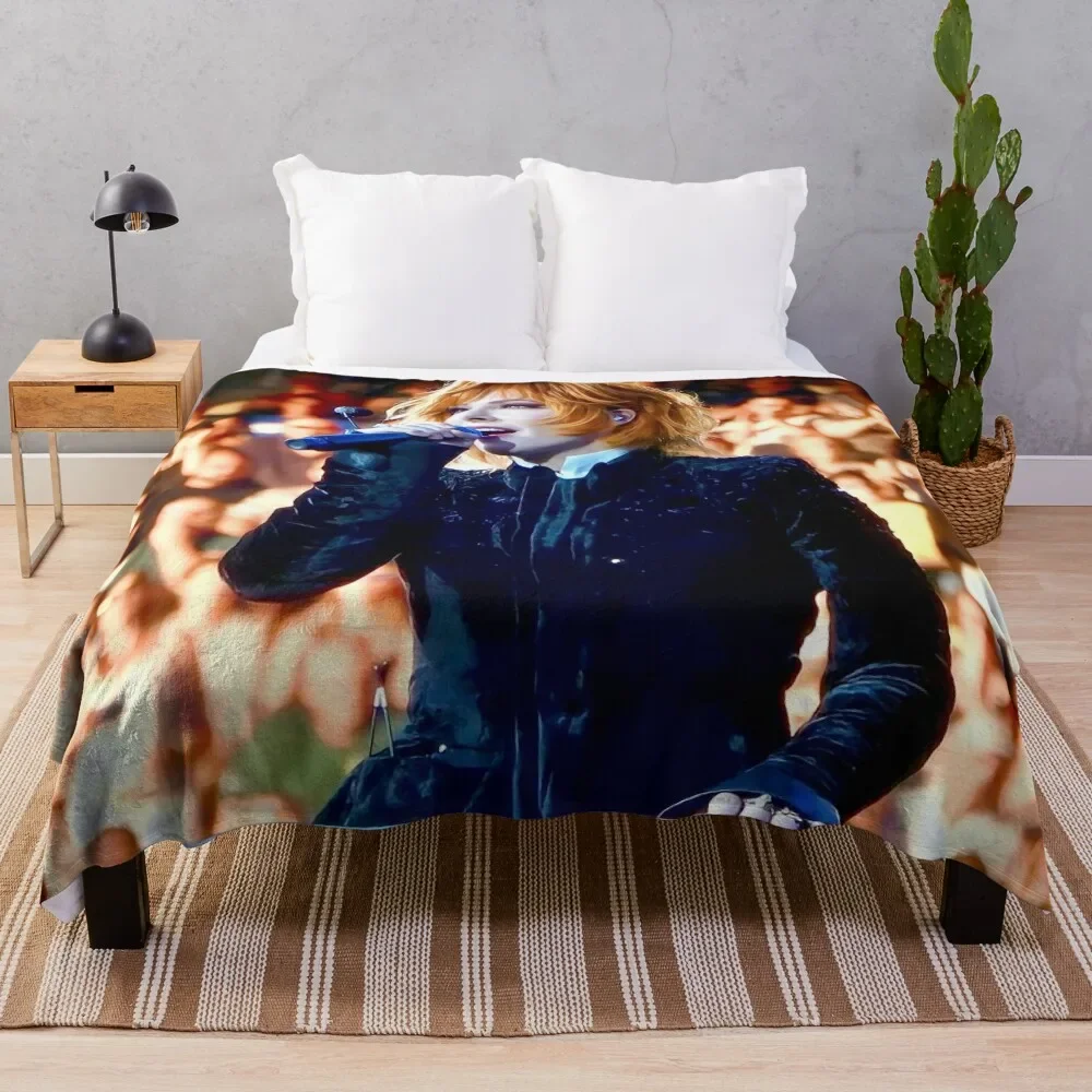 

Myl¨ne Farmer Nevermore concert 2024 Throw Blanket Elegant Warm Throw Blanket for Hotel Home