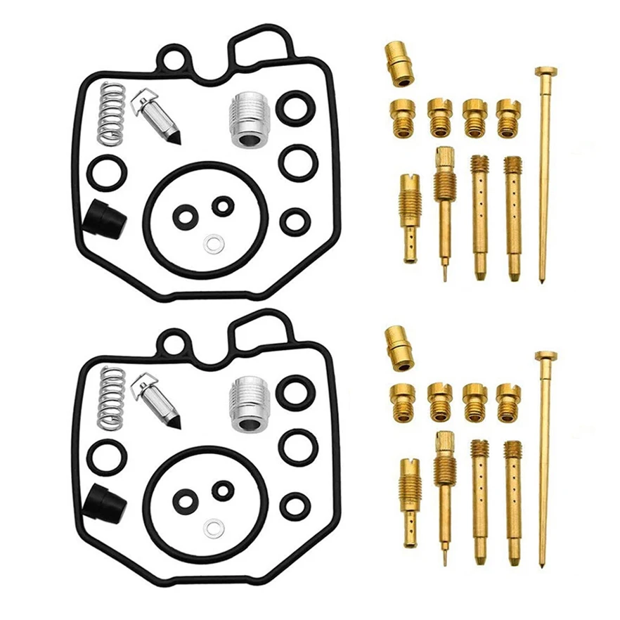 

2 sets Carburetor carb Repair Rebuild Kit For Honda Hawk 400 CB400T CB400 N 1978-1981 motorcycle