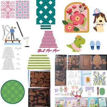 ארנבות ביצי עוף חופה חיתוך חדש מתות חותמת שעווה סטנסיל קרפט כרטיס גירוד 2025 אביב