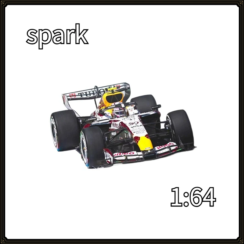 spark-1-64-f1-vcarb-03-japan-station-30-supercar-male-gift-adult-collectible-ornament-holiday-creative-gift