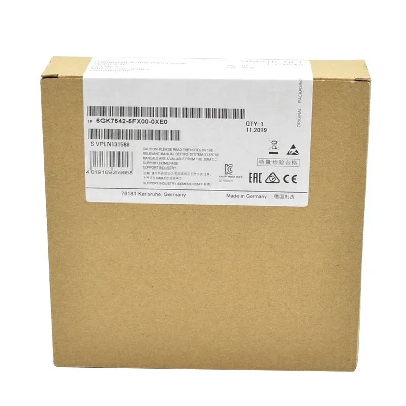 New Brand New Original  6GK7 542-5FX00-0XE0 6GK7542-5FX00-0XE0 Communications Processor Programmable Controller