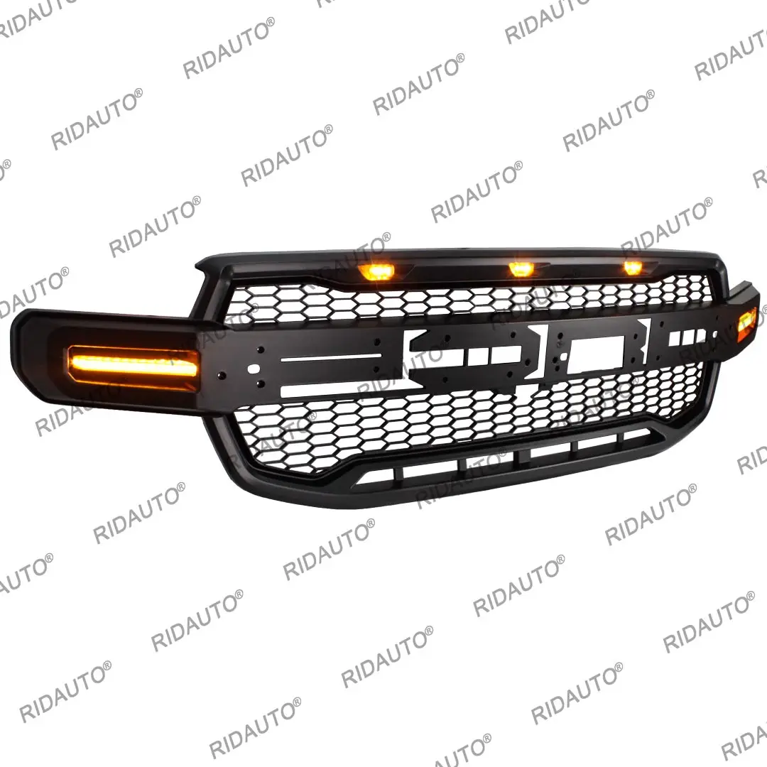 2024 2025 New for FORD EVEREST TITANIUM+ 4x4 4x2 SPORT TREND RAPTOR Style Front Grills Replacement LED Sequential Turn Signal