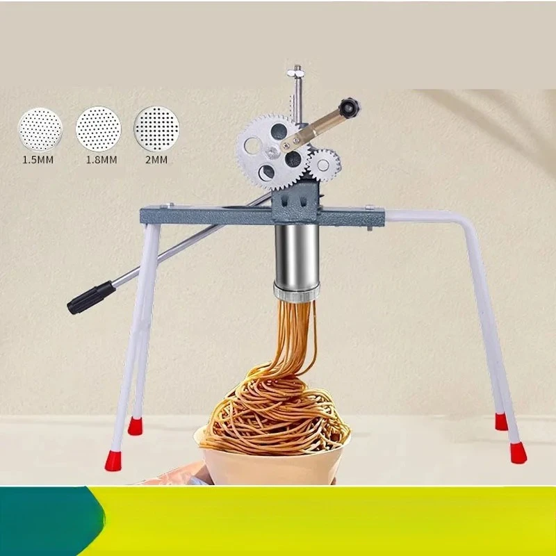 Multifunctional Gelato Extrusion Machine, Portable Spaghetti Ice Cream Noodle Maker for Kitchen