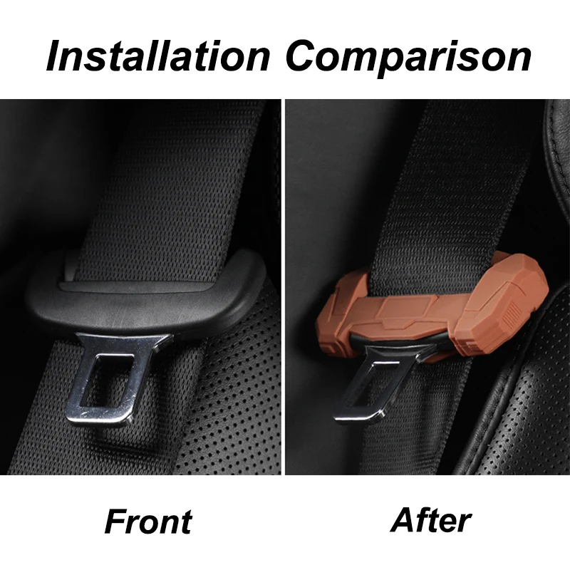 For Leading Ideal LiXiang L7 L8 L9 2022 2023 Safety Belt Protective Silicone Cover Interior Accessories