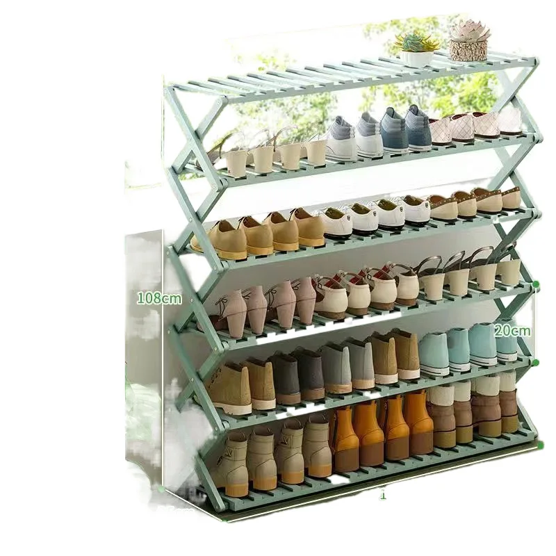 

Shoe rack, simple door, strong household multi-layer dust-proof, e****mical, small dormitory storage