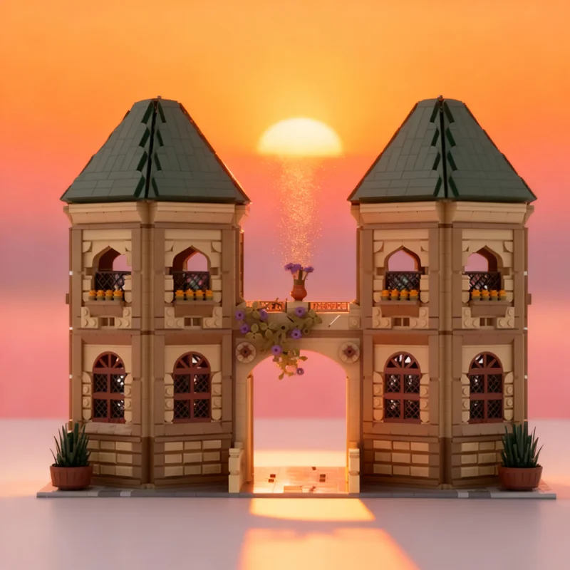

3531pcs MOC SW Theed House 3 Star Battle Model Building Blocks Creative Display Gift Collectible Decor Kids Premium Adult Desk