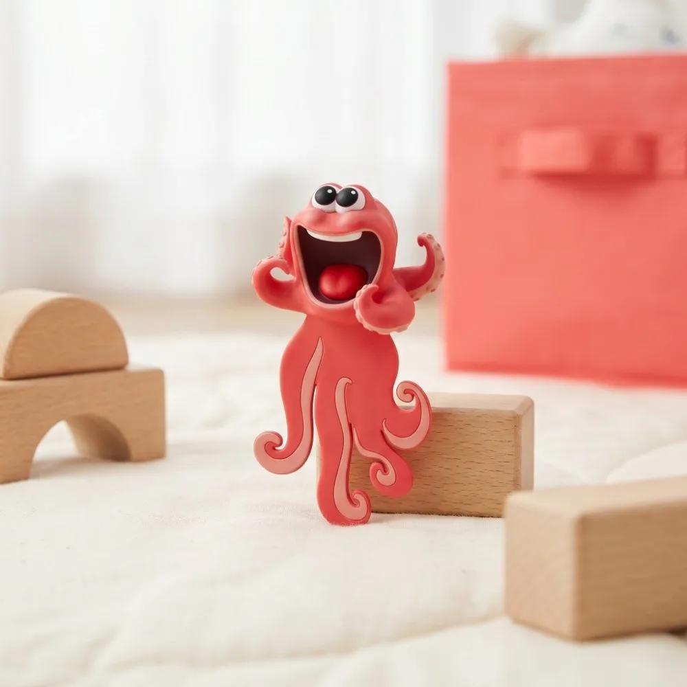 3D three-dimensional modeling Animal Bookmark Soft PVC material Clip-on clamping structure Book Clip Funny cartoon animal design