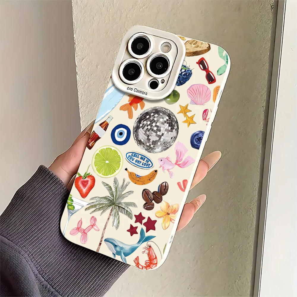 Trendige Handyhülle für Samsung Galaxy S26 S25 S24 S23 Ultra S22 S21Plus FE A57 A56 A55 A54 A53 A36 A35 A34 5G TPU-Cover – Detail 6