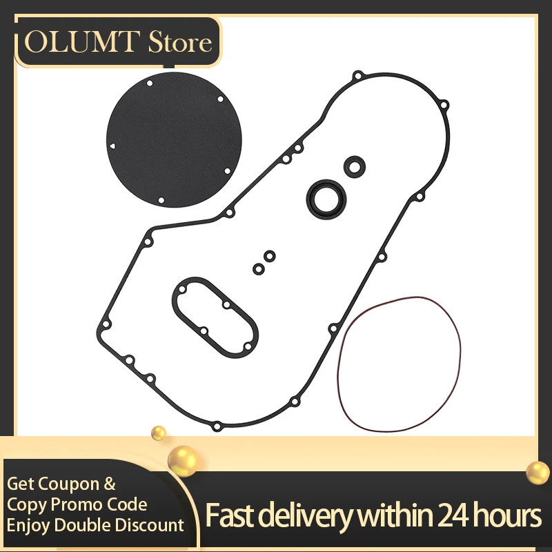 

Motorcycle Clutch Primary Cover Gasket Kit For Harley Sportster 1200 XL1200C XLH1200C XL1200R 883 XLH883 XL883C XLH883 XL XLH