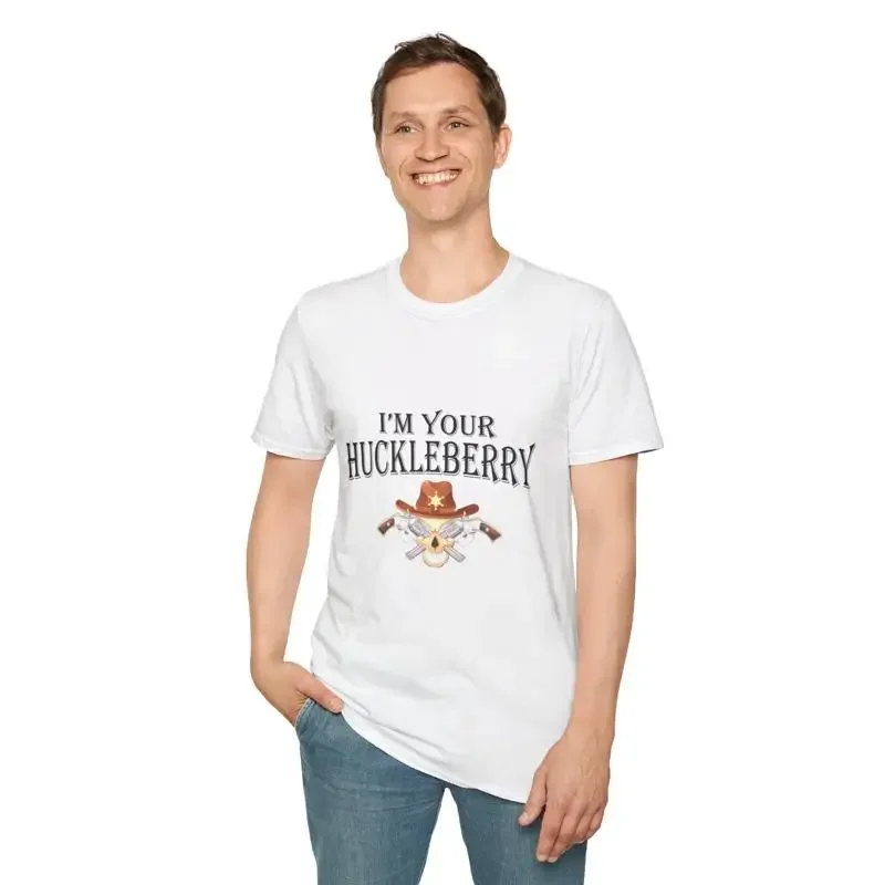 Doc Holliday I'm Your Hucklebverry Tombstone Old West T Shirt Fun Novelty