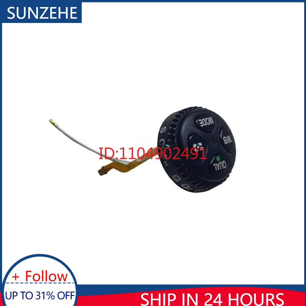 

High Quality Top turntable Cover White Balance Dial Wheel Botton Assy for Nikon D850 Camera Repair Parts