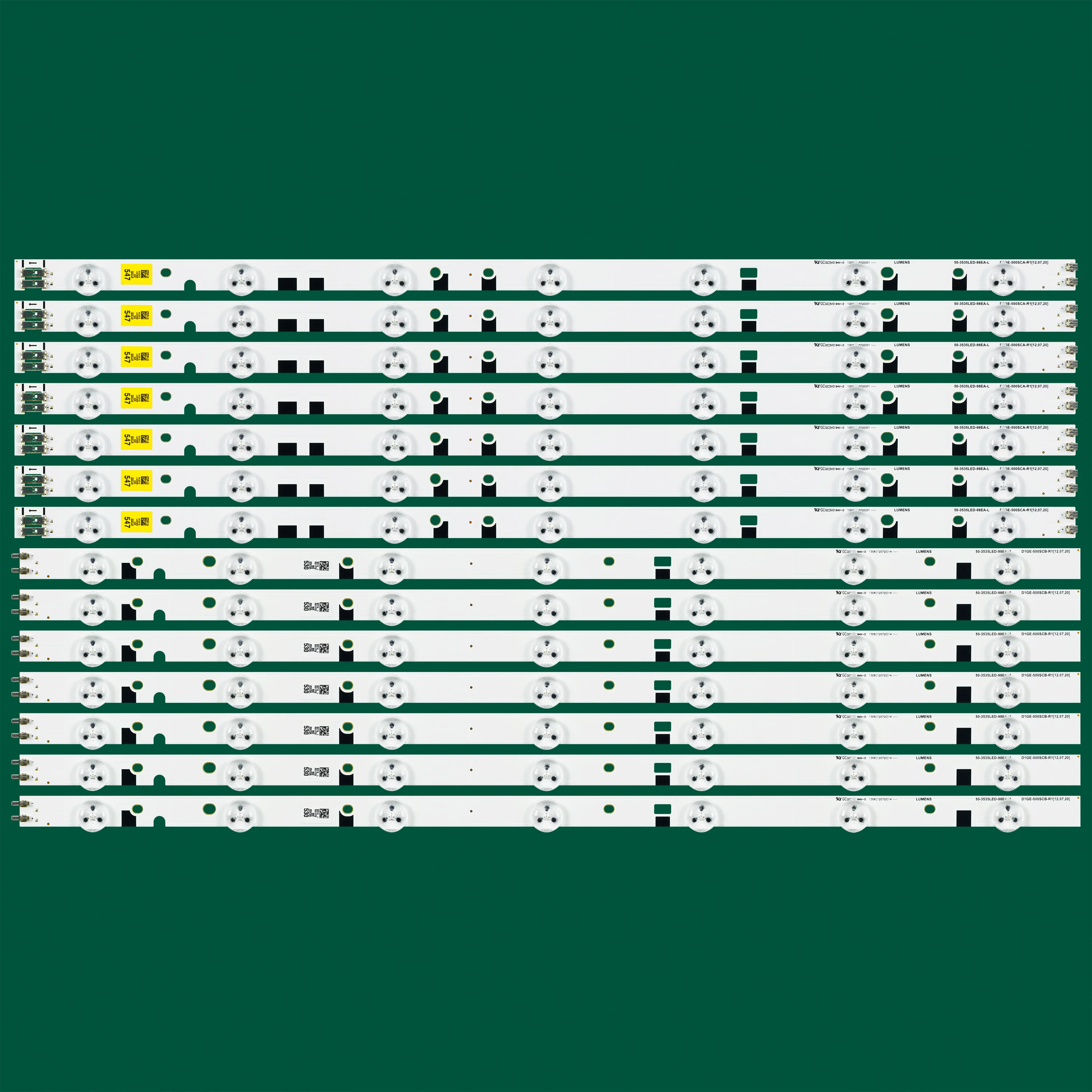 50eh6000,50eh6000f,50-35led,98eer-r,l,D1GE-500SCA-R1, D1GE-500SCA-R2,r0,D1GE-500SCB-R1,r2,BN41-01843A用LEDストリップ