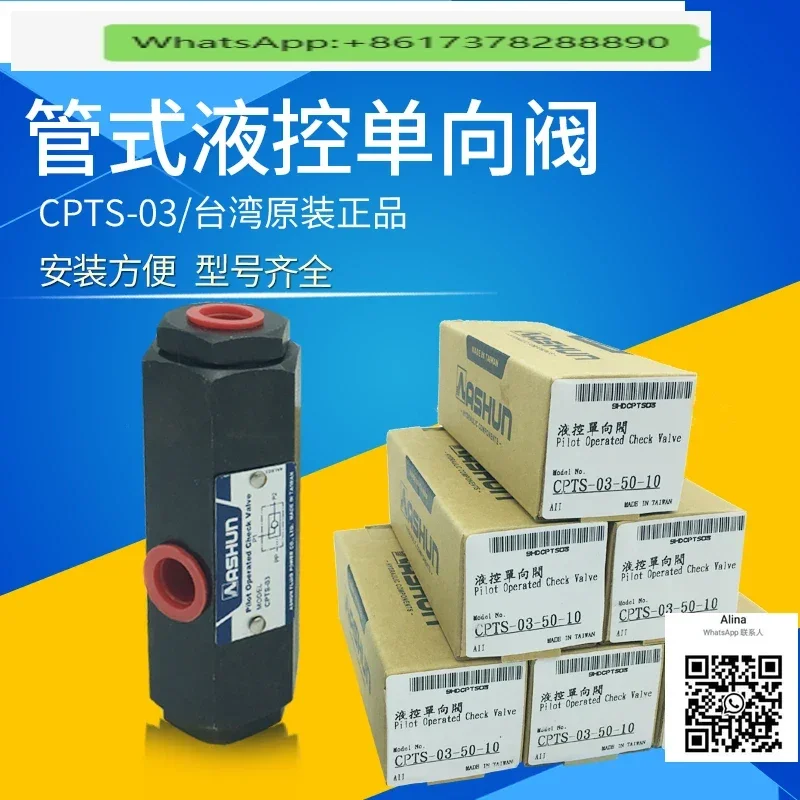 

CPTS-03-50-10 направляющий обратный клапан ASHUN, самоблокирующийся удерживающий давление
