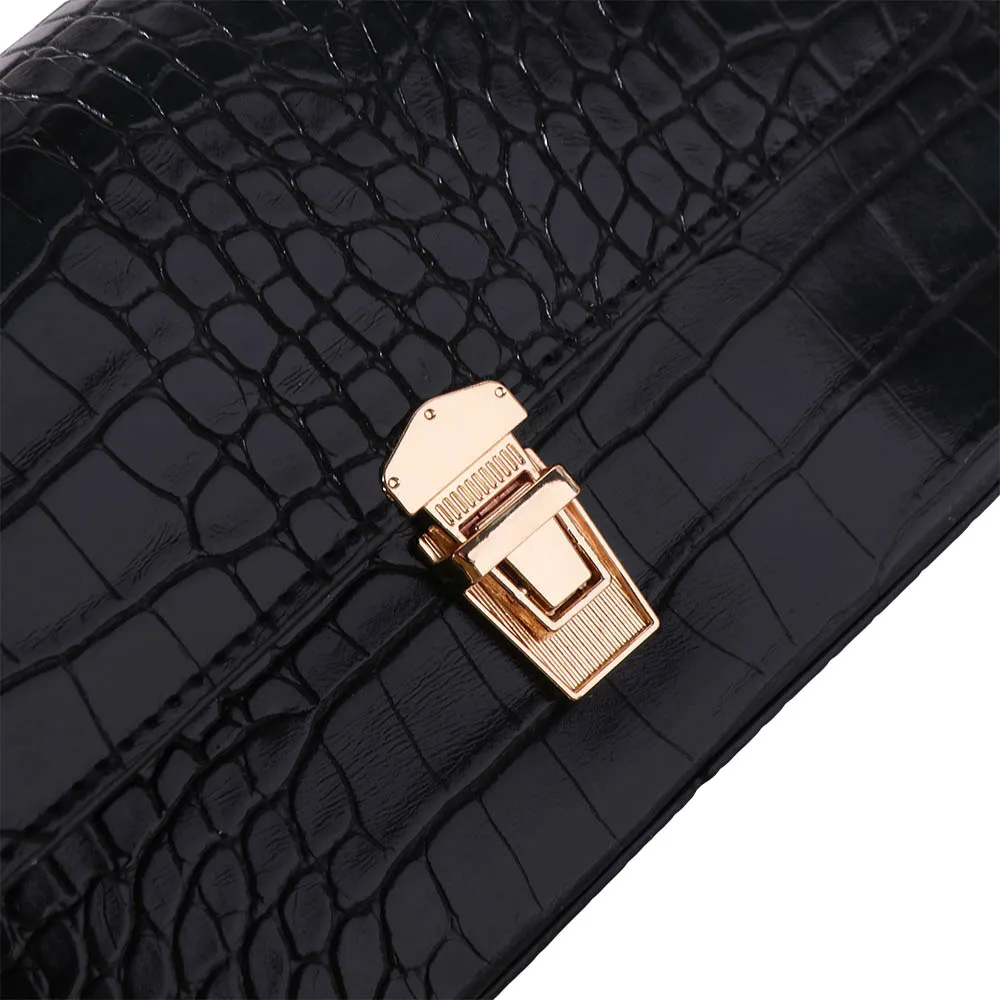 

Vintage Stone Pattern Underarm Bag Large Capacity Fashion PU Leather Shoulder Bag French Style Handbag Rectangle Armpit Bag