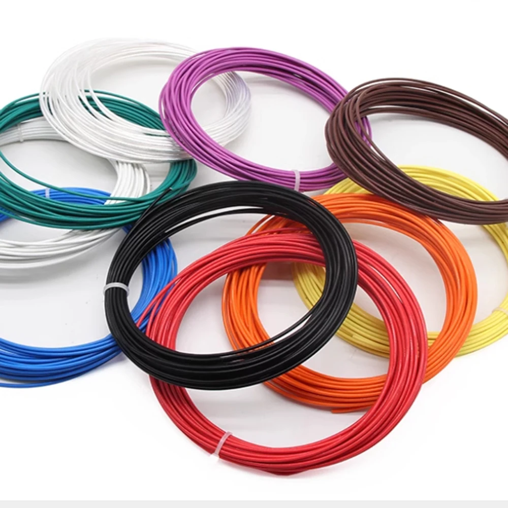 od24mm-ptfe-銀メッキワイヤー-銀メッキ無酸素銅ケーブル-19-ストランド-f46-テフロンケーブル-7-色