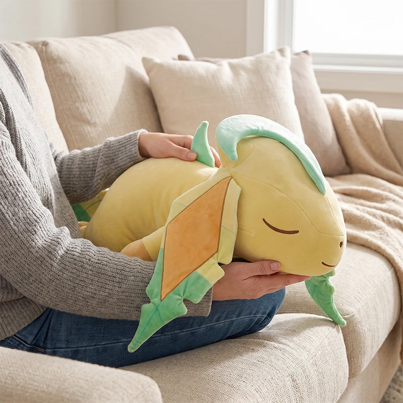Anime Pokemon Plush Toy Sleeping Charizard Charmander Psyduck Snorlax Stuffed Doll Animal Pillow Peluche Pillow Birthday Gift