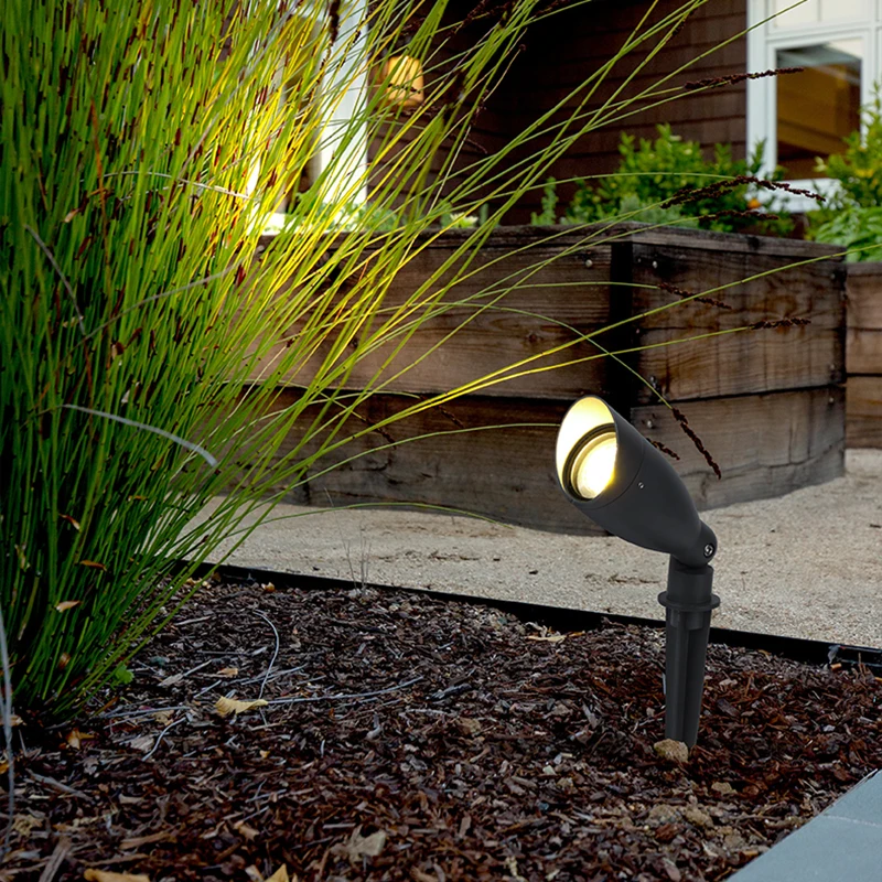 Outside Spotlight LED Spike Lawn Lamp Outdoor Waterproof Garden Grass Villa Park Path Trees Landscape Ground Light