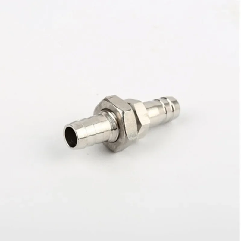 4mm 6mm 8mm 10mm 12mm 14mm 16mm 19mm Hose Barb Bulkhead 304 Stainless Steel Barbed Tube Pipe Fitting Coupler Connector Adapter