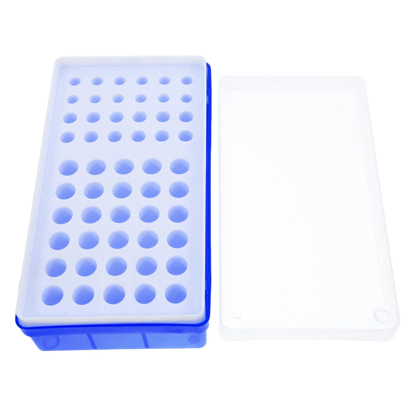 

Freezer Box For Tubes 0.2/0.5/1.5Ml Airtight Container Reusable Plastic Tube Holder Sample Organizer Tight