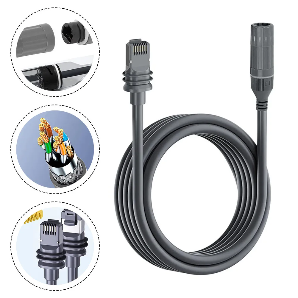 

TPE Ethernet Adapter Offering Reliable IP68 Water Resistance for Effective Networking with For Starlink V3 Systems