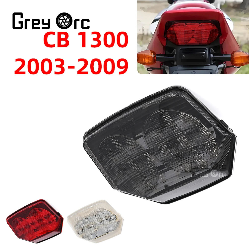 

Brake Light For Honda CB400 SUPER FOUR 2004-2012 CB 1300 2003-2009 Motorcycle LED Rear Tail Light Turn Signal Lamp