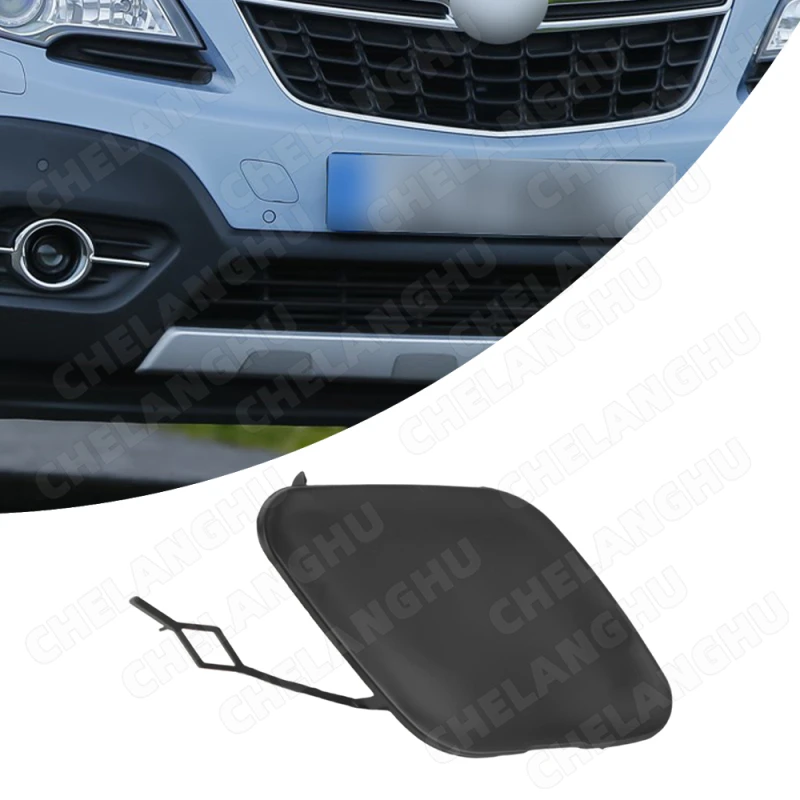 Front Bumper Tow Eye Cover Hook Cap No Paint For Vauxhall Opel Mokka 2012 2013 2014 2015 2016 Car Accessory 1405181 25980570