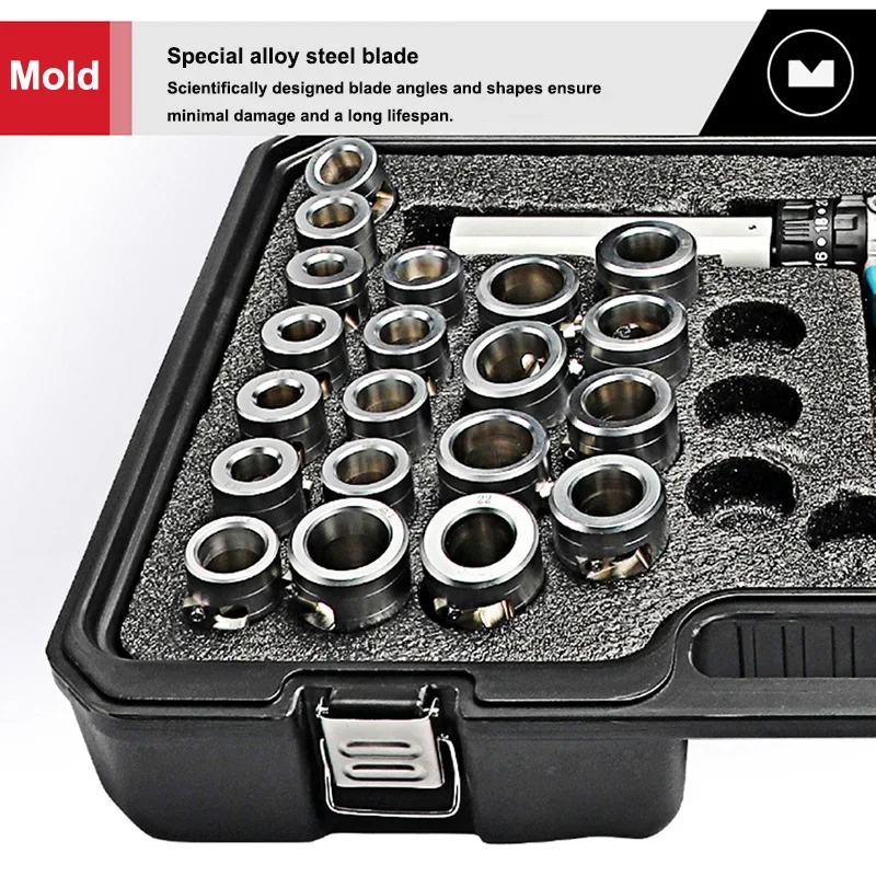 Przenośny, bezprzewodowy, hydrauliczny, elektryczny ściągacz izolacji SW-1018, szybki hydrauliczny ściągacz izolacji do pojedynczych żył kabli.