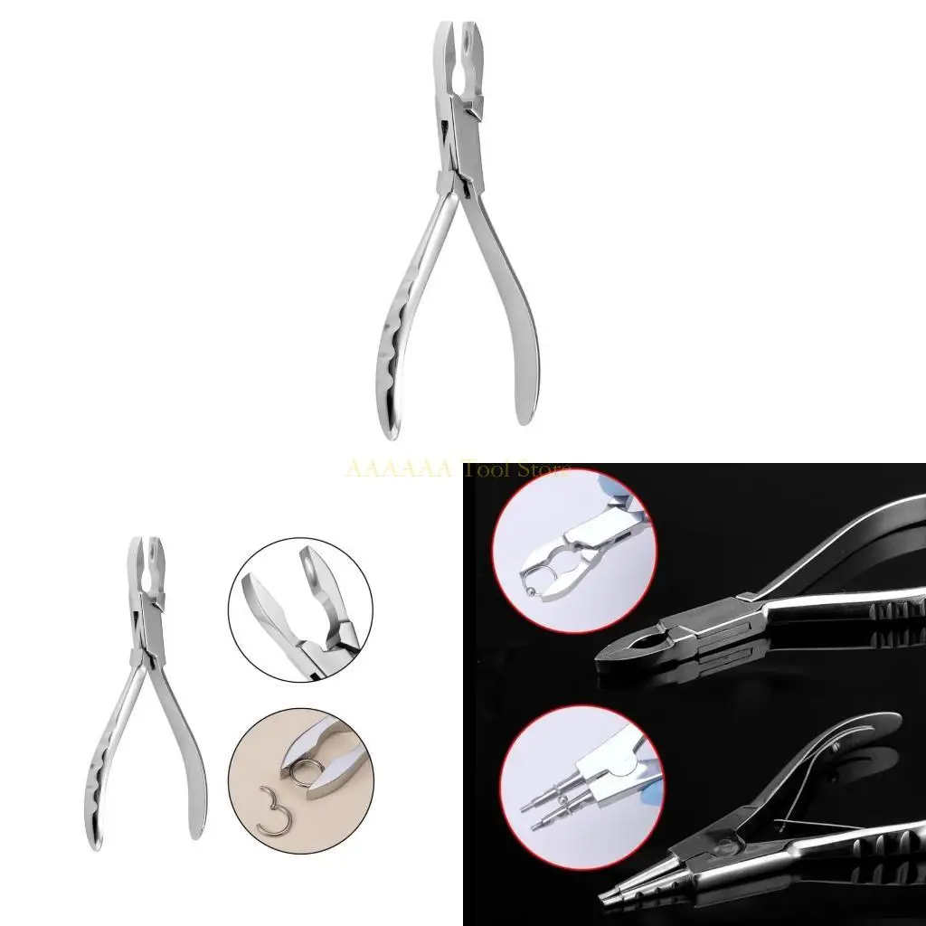 

A2BE Professional Puncture Tool Открытие закрывающих колец зажимать плоскогубленное пирсинг Plier Plier