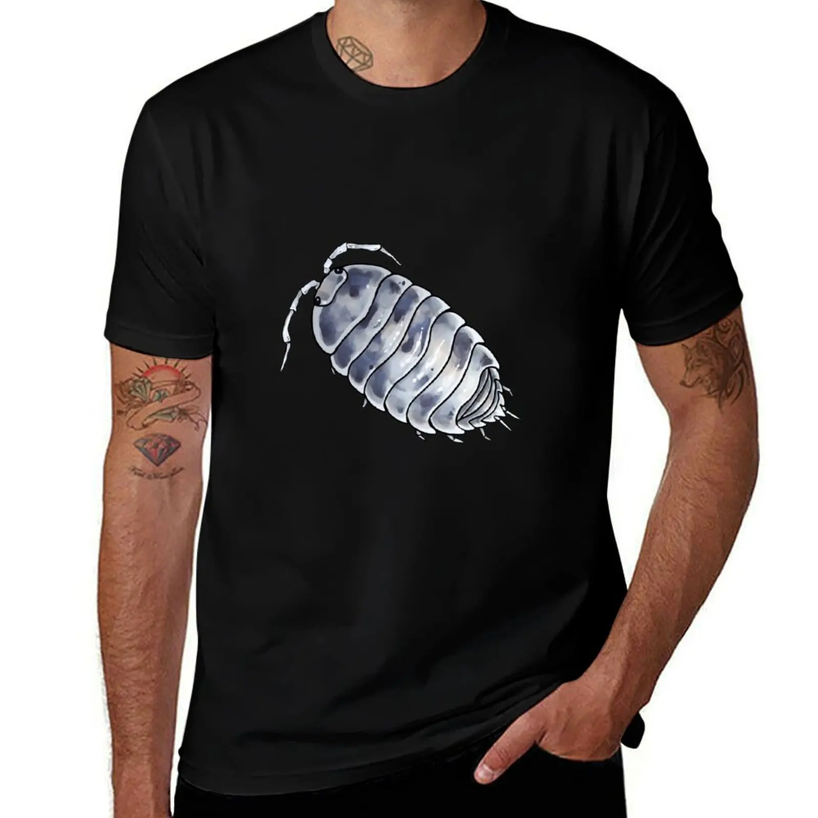 Porcellio laevis dairy cow Isopod T-Shirt Daily Wear Print T-Shirt