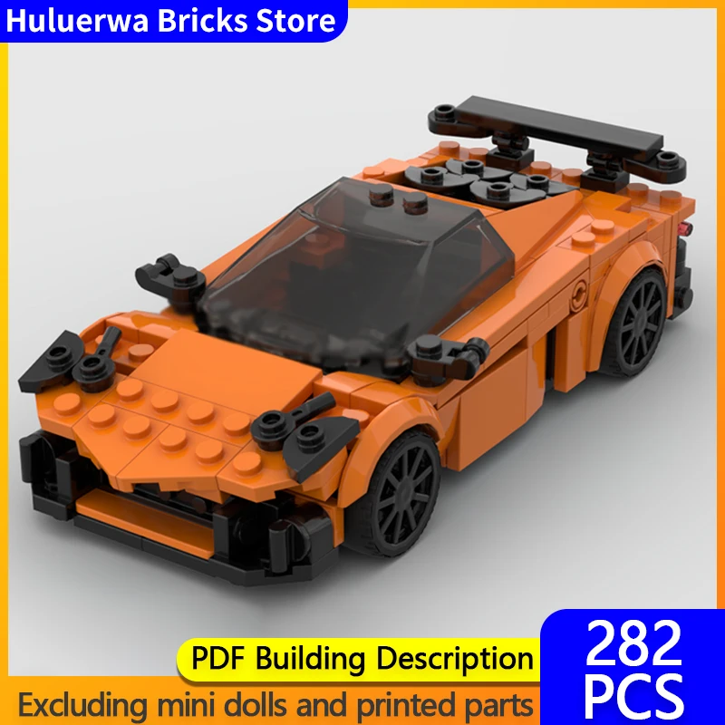 

Модель городской автомобиль MOC, строительные кирпичи, Aventador SV, спортивный автомобиль, модульная технология, детские праздничные подарки, сборные игрушки, костюм