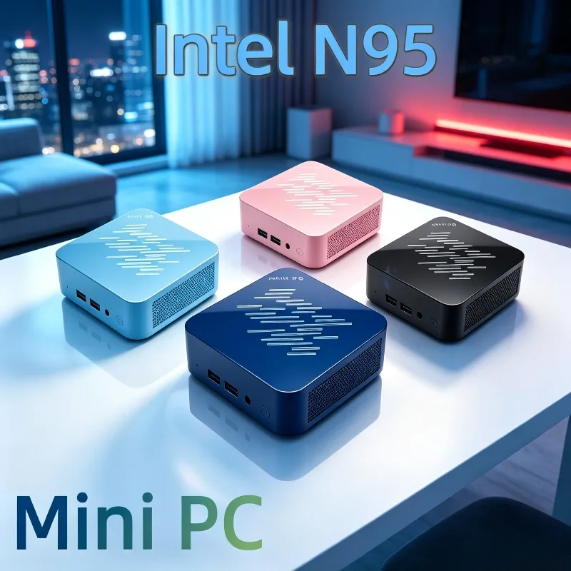 Core N95 Mini Computer 2026, 16GB RAM, Large Capacity SSD, WiFi 6, Bluetooth 5.2, 4K Ultra HD Output High Performance Stability