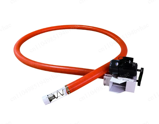 High power household portable granular flexible screw conveyor