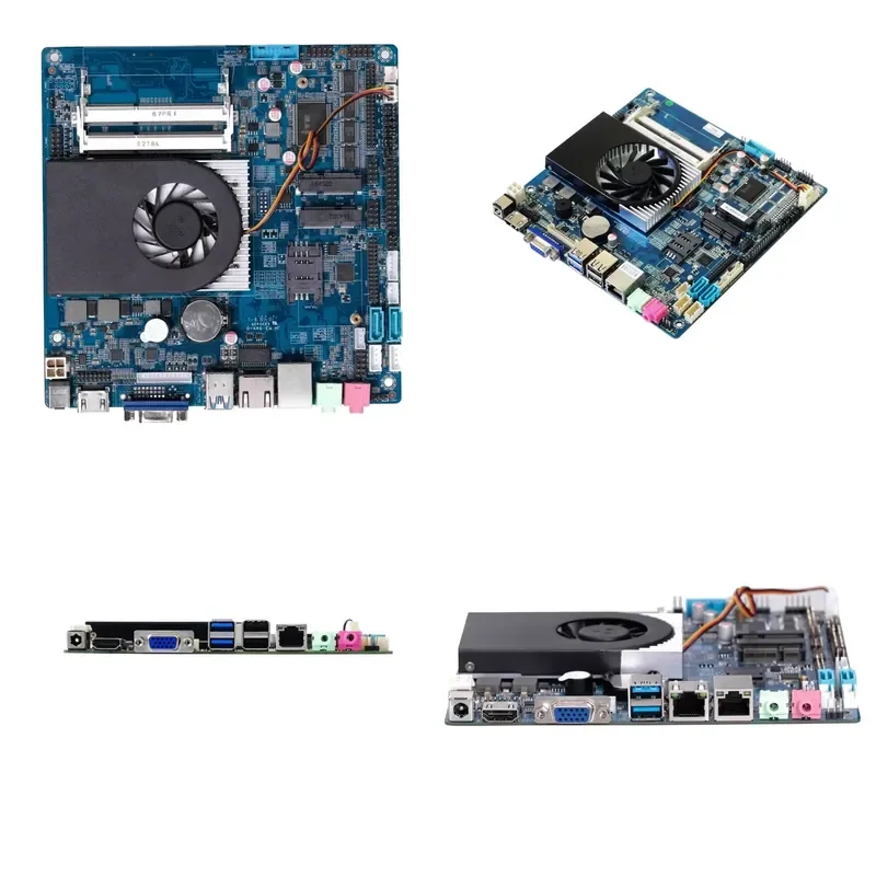 Hot Selling Up to 16GB for Intel 7th Gen Motherboard Mini PC with 12V 19V Power Supply and SIM Card Slot