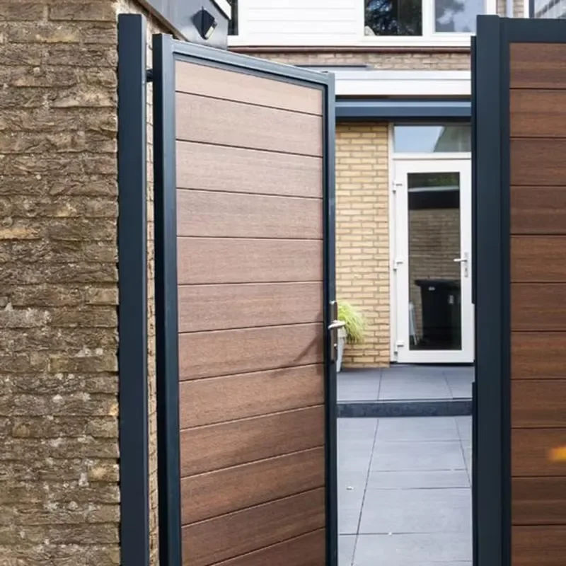 High-Grade Aluminum Alloy Panels Fence Outdoor Safety Protection Easy to Install Fencing for Yard Wall