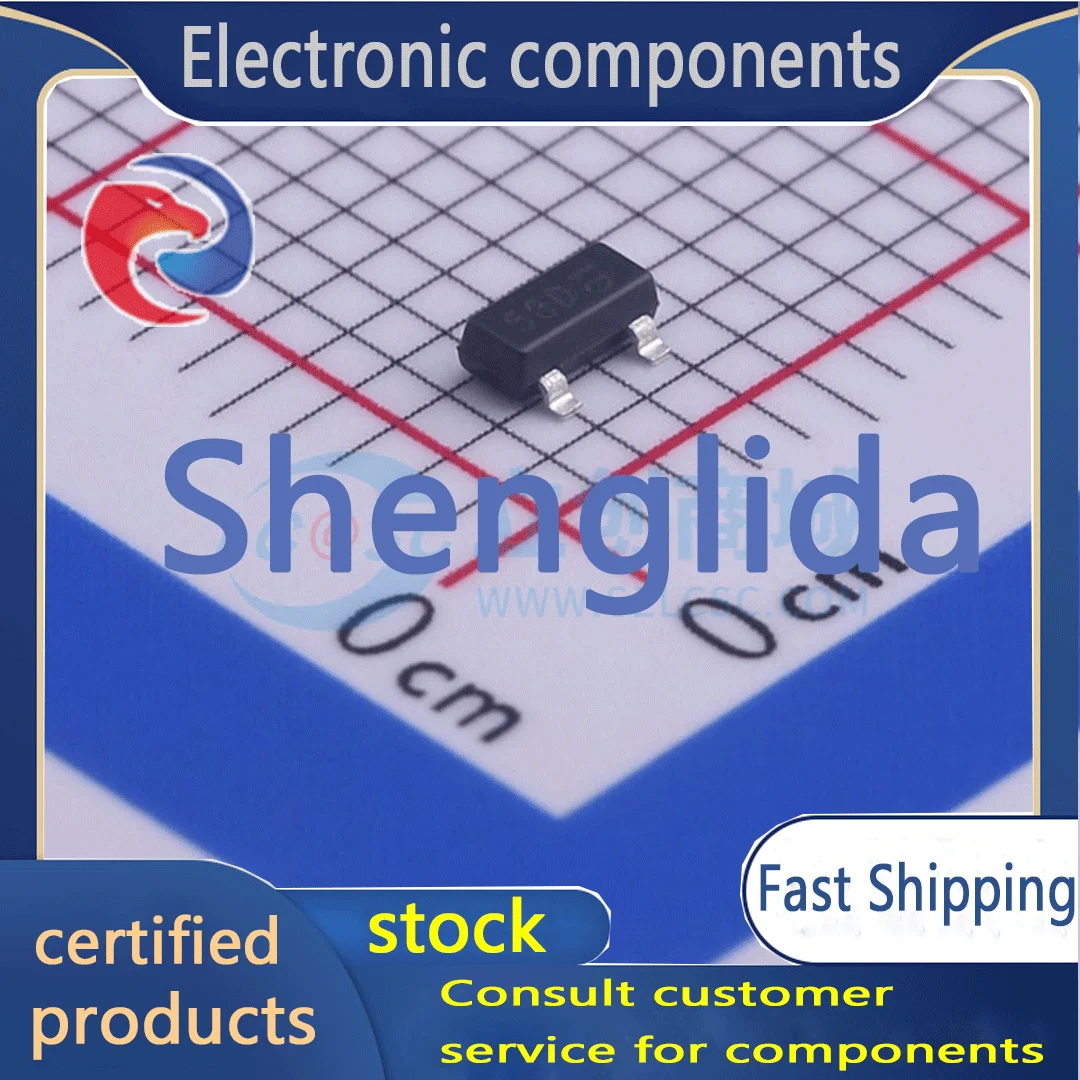 DMN53D0U-7 package SOT-23 field-effect transistor (MOSFET) brand new in stock (10 units)